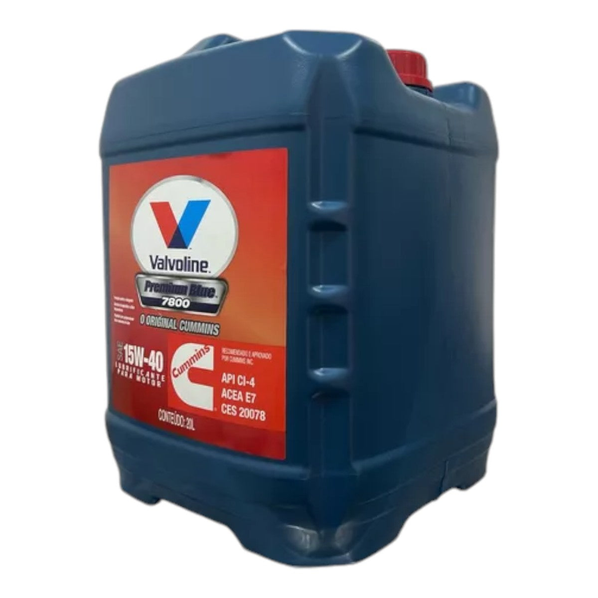 ÓLEO VALVOLINE 15W40 PREMIUM BLUE CI-4 20 LITROS CUMMINS