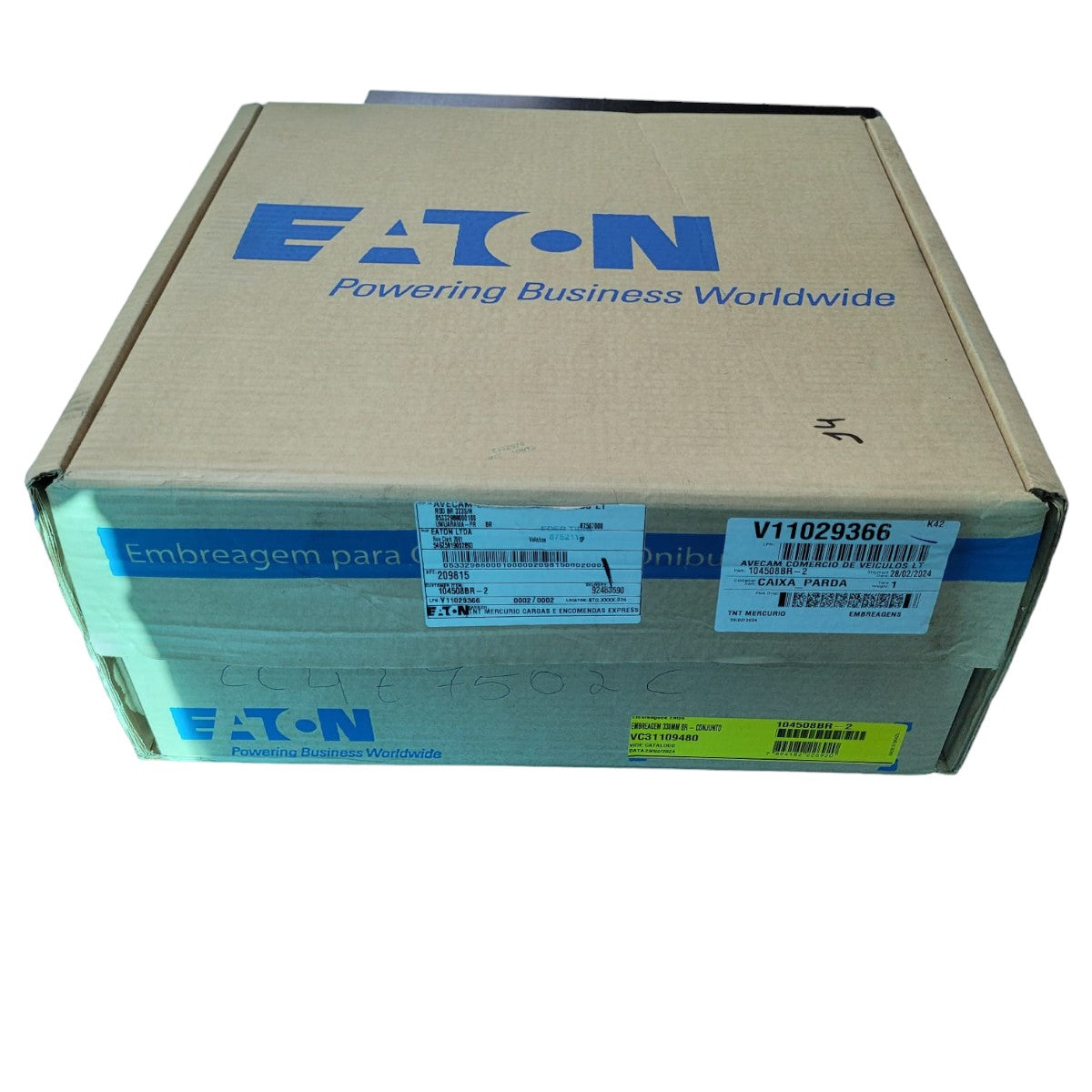 KIT EMBREAGEM EATON FORD CARGO 816 E 1119